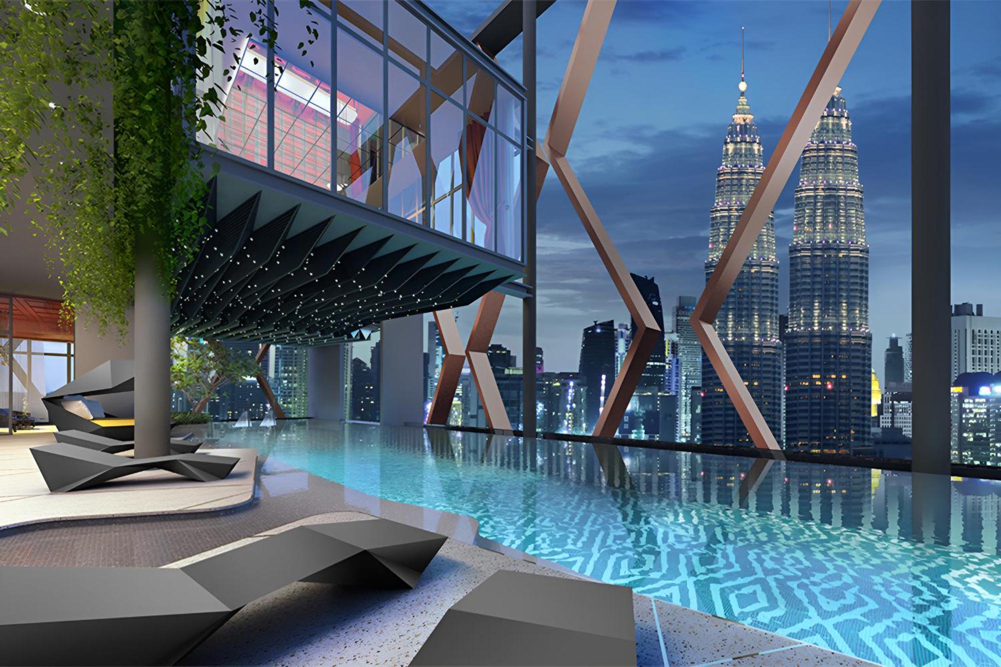 Scarletz Suites Klcc Kuala Lumpur Exteriör bild